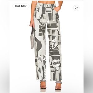 Miaou Fargo pants in stone grey